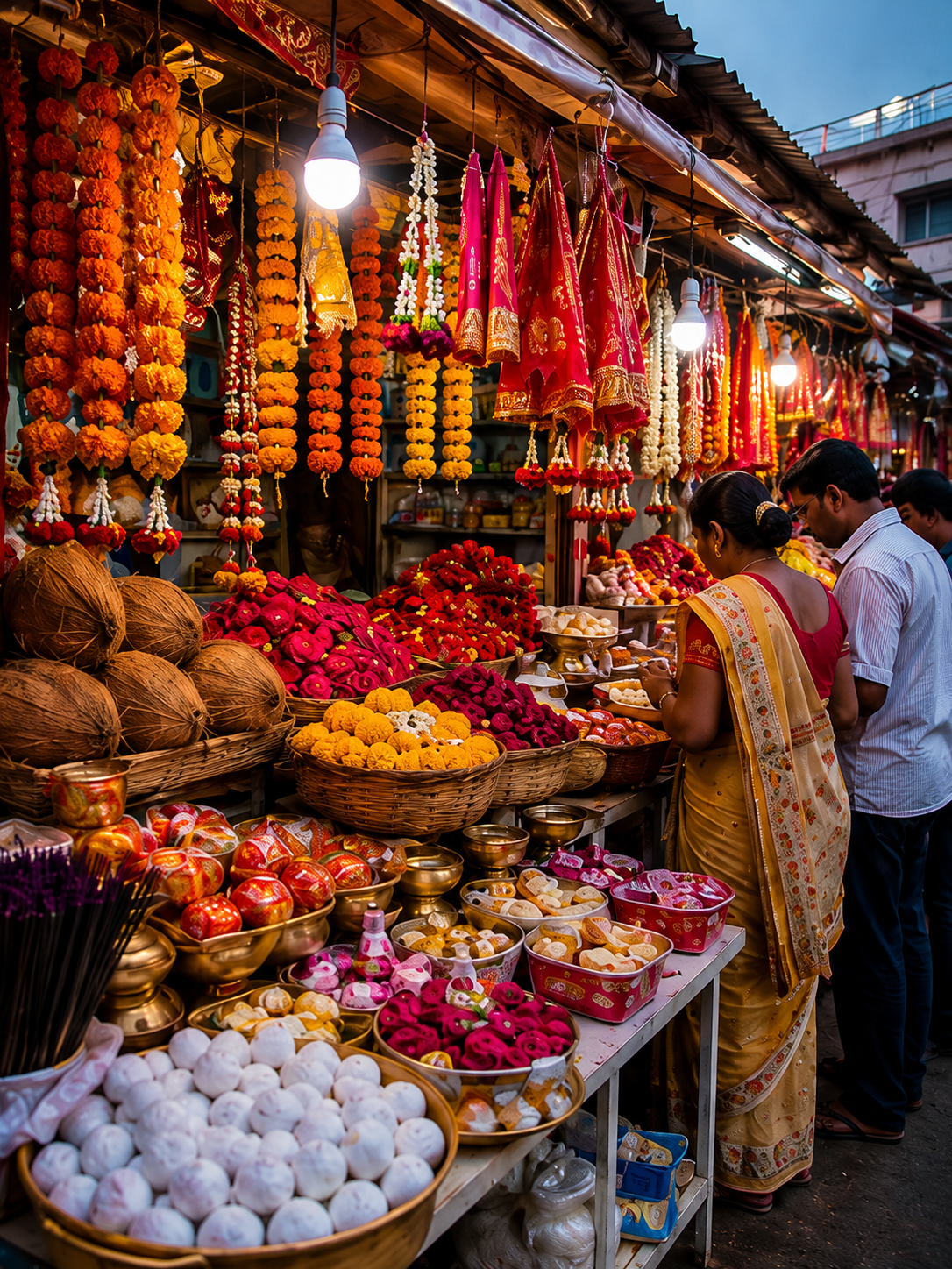 Prasad-Shop-in-Vindhyachal-Temple