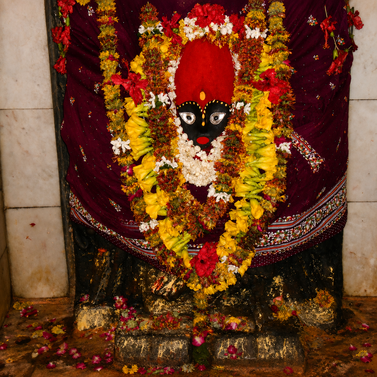 Maa-Saraswati-in-Vindhyachal-Temple