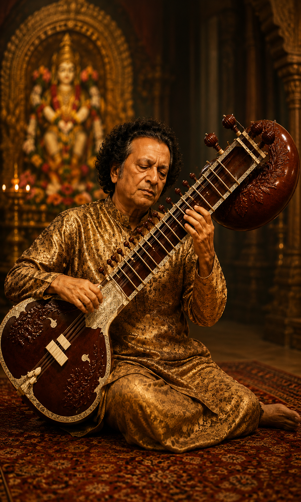 Ravi-Shankar-The-world-renowned-Sitar-maestro