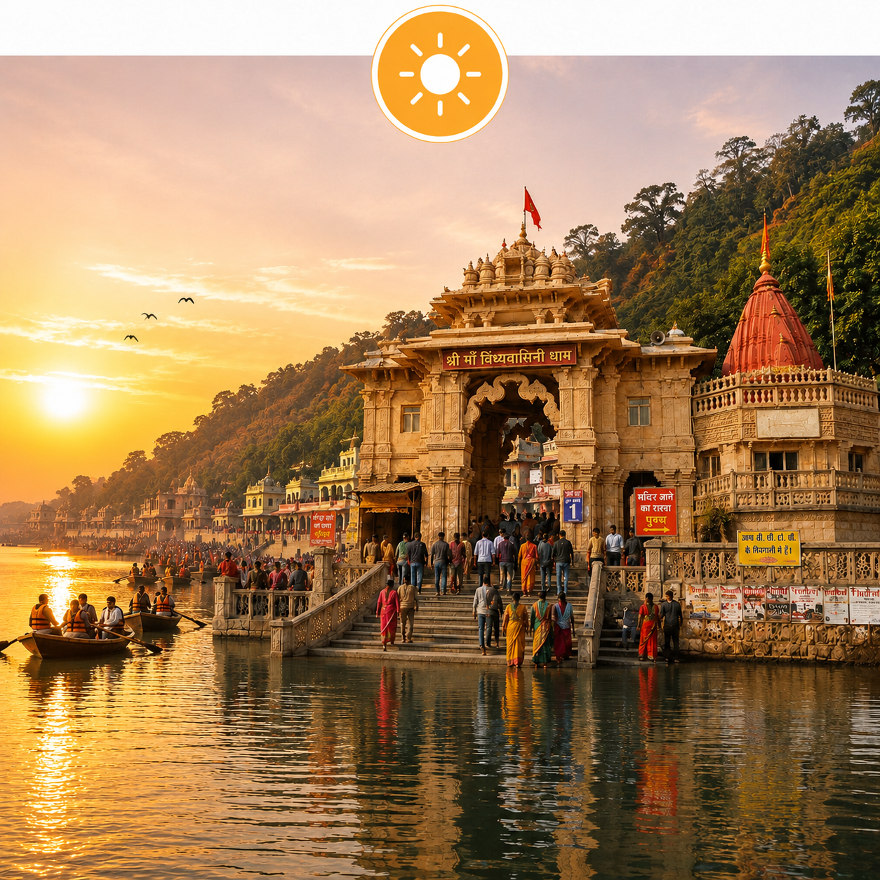 Visit-Vindhyachal-Temple-in-Summer-Season